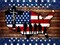 4th of July Diamond Painting Kit – Patriotic American Flag, 12x16 in, Full Drill DIY Art for Adults
